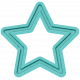 The Good Life: February 2022 Elements - letterpress star