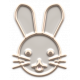 The Good Life: April 2022 Elements- Enamel bunny