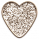 The Good Life: April 2022 Elements- Glitter enamel pin heart 2