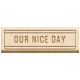 The Good Life: May 2022 Elements - Textured label 9 Our Nice Day