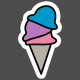 Good Life June 2022: Sticker- Ice Cream