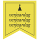 Good Life June 2022: Label Dutch- Verjaardag (Yellow Flag)