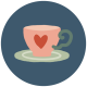 Good Life: August 2022 Stickers- Teacup Circle