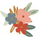 Good Life: August 2022 Stickers- Flower Cluster 3