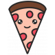 Good Life November 2022: Food Icon Sticker- Pizza