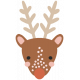 GL22 December Sticker Reindeer