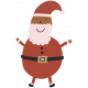 GL22 December Sticker Santa