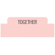 Good Life March &amp; April 2023 Stickers: Label- Together