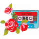 The Good Life: May &amp; June 2023 Sticker Flower Mix Tape