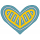 Good Life: July &amp; August 2023 Stickers- Blue Heart