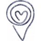 Sweet Times clip purple