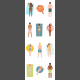 Water World Travellers Notebook Card 03 3x8
