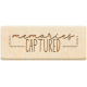 Touch Of Delight Elements: Wood Label- Memories Captured