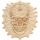 This Is Spooky Elements: Wood Element- Skull