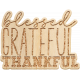 This Is Spooky Elements: Wood Word Art- Blessed Grateful Thankful