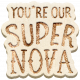 Supernova Word Art Wood 3