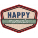 FN12 Embroidered Badge Happy Moments
