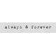 Autumn Art Word Snippet- Always &amp; Forever 