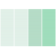 Here &amp; Now- Paint Chip Pocket Card- 4x6- Seafoam