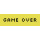 Video Game Valentine Label- Game Over