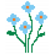 Video Game Valentine Sticker Flower1