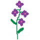 Video Game Valentine Sticker Flower2 Lg