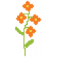 Video Game Valentine Sticker Flower2