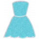 Blue Dress- Touch of Style