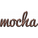 For The Love- Wordart- Mocha