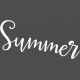 Summer Day- Mini Kit- Word Art- Summer