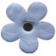 Spring Day - Elements - Leather Flower Blue