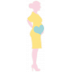 Baby On Board- Elements- Pregnant Lady #3