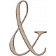 Winter Day Alphas- Ampersand- Wood Serif