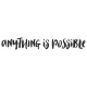 Good Life April- Minikit- Word Art- Anything is Possible