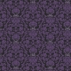 Gothical Papers- Paper 02- Purple Damask Skulls