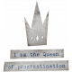 Mixed Media 6- Elements- Word Art- Queen