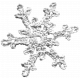 Crocheted Snowflake Template 6