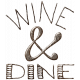 Pour Me A Wine- Elements- Metal Words Wine And Dine