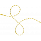 Be Bold Elements - Gold And White String
