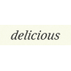 Sugar &amp; Sweet Elements- Word Label Delicious