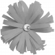 Christmas Day - Paper Flower Template