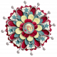 KMRD-Patriotic Flowers-L-flower