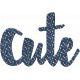 Summer Day- Cute Word Art