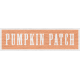Enchanting Autumn- Pumpkin Patch Word Art