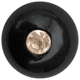 Raindrops & Rainbows - Black Diamond Button
