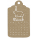 Toolbox Calendar- March 2018 Calendar Tag 01 Brown