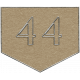 Toolbox Calendar- Arrow Number 44 Brown