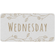 Toolbox Calendar- Wednesday Floral Date Tag 02