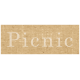 Slice of Summer- Picnic Word Art