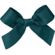 Day of Thanks- Dark Teal Bow